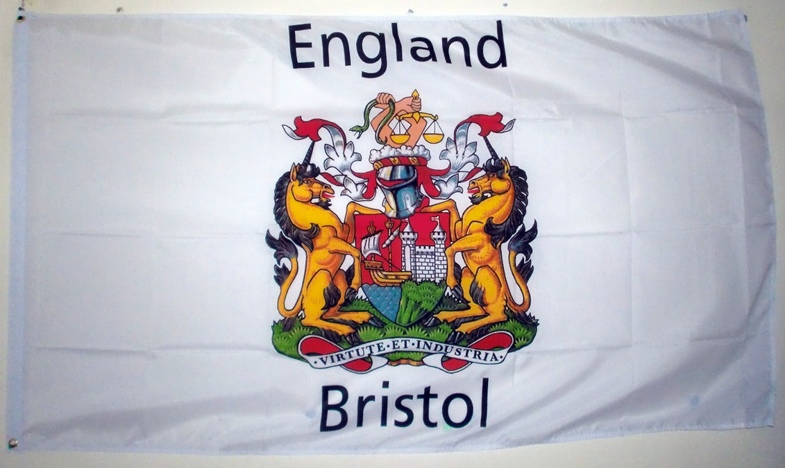 BRISTOL ENGLAND 5x3 feet FLAG 150cm x 90cm