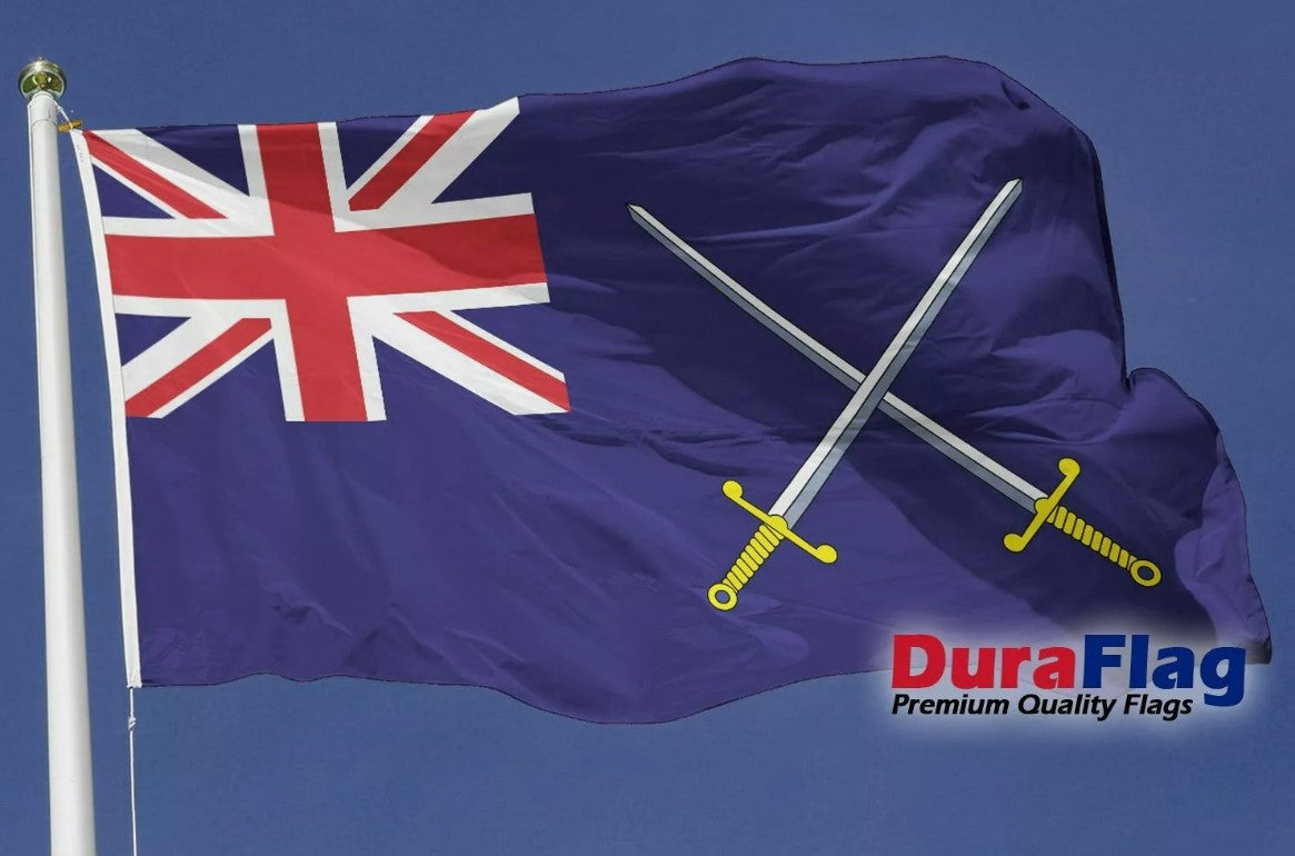 BRITISH ARMY ENSIGN DURAFLAG 240cm x 150cm 8x5 Feet PREMIUM QUALITY FLAG