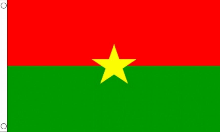 BURKINA FASO 5x3 feet FLAG 150cm x 90cm AFRICAN AFRICA