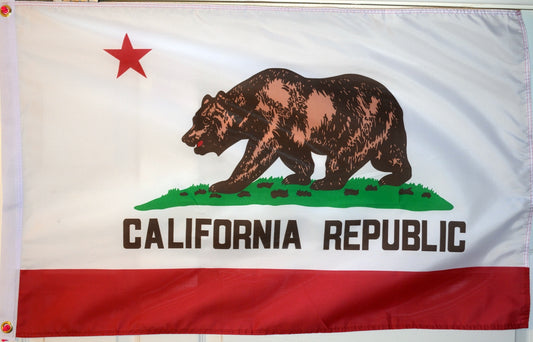 CALIFORNIA USA FLAG 3x2 feet polyester 90cm x 60cm flags U.S.A.