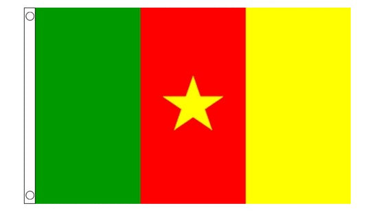 CAMEROON 5x3 feet FLAG 150cm x 90cm AFRICAN