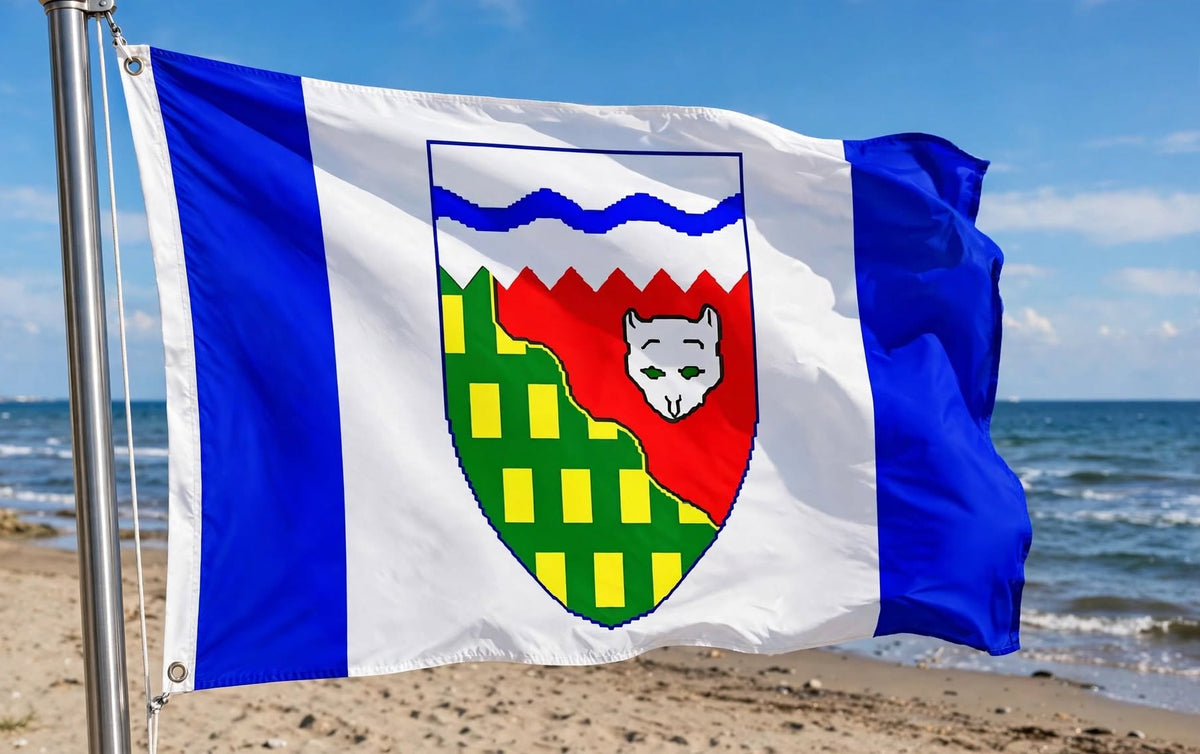 CANADA NORTHWEST TERRITORIES FLAG 150cm x 90cm (5x3 feet)