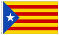 CATALAN INDEPENDENCE FLAG 3x2 ft polyester 90cm x 60cm flags CATALONIA BARCELONA