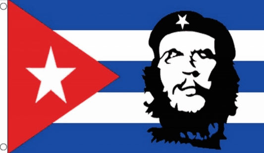 CHE GUEVARA CUBA 5x3 feet FLAG 150cm x 90cm Cuban Caribbean