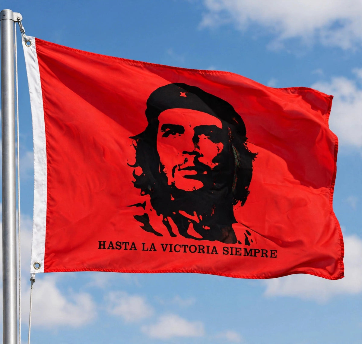 CHE GUEVARA FLAG 3 X 2 FEET COMMUNIST VICTORY FLAG REVOLUTION