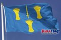 CHESHIRE DURAFLAG 150cm x 90cm FLAG ROPE & TOGGLE reduced price
