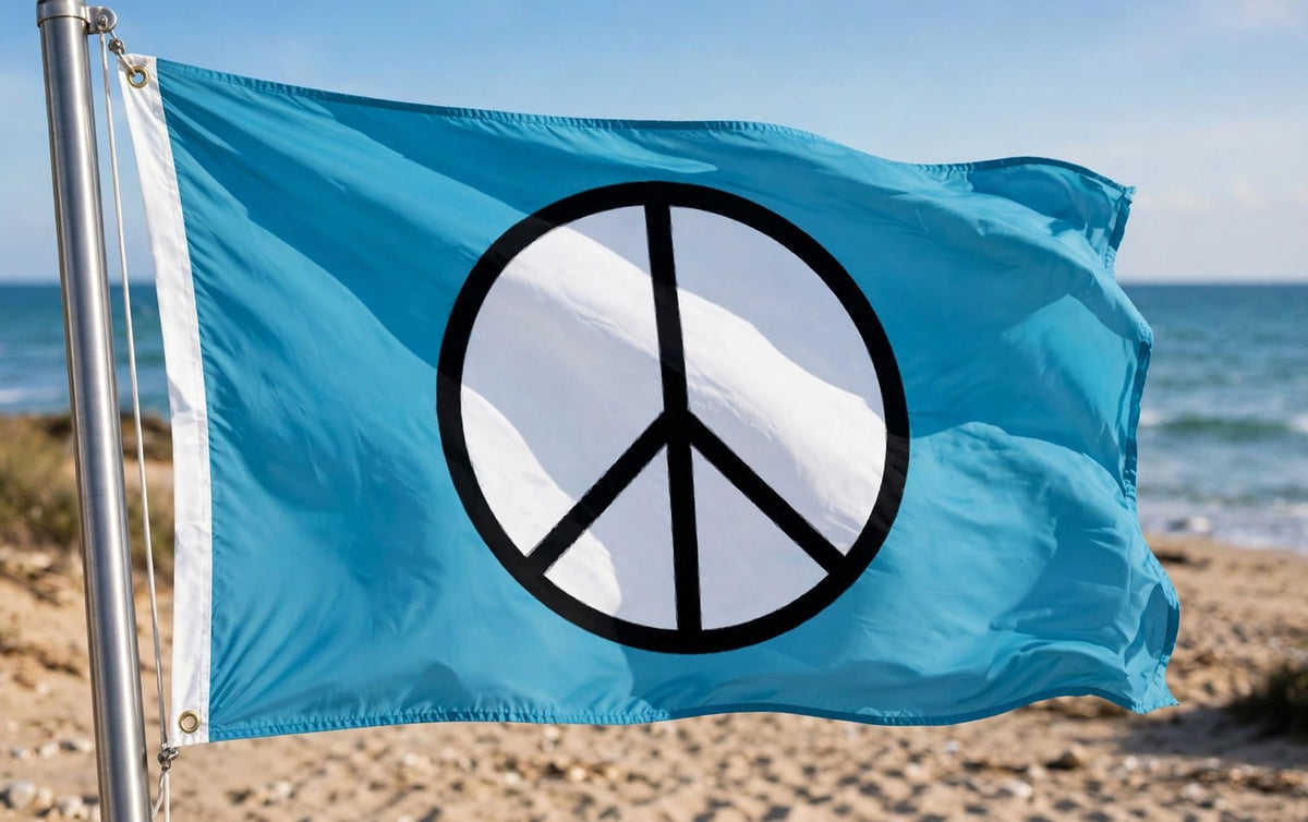 PEACE FLAG 5x3 feet FLAG 150cm x 90cm