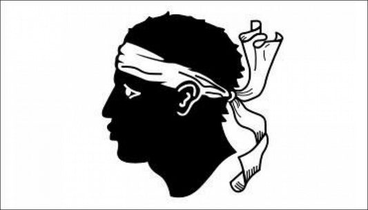 CORSICA FLAG 3x2 feet polyester 90cm x 60cm flags