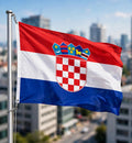 CROATIA NATIONAL FLAG 5X3 CROATIAN ZAGREB DUBROVNIK