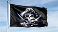 PIRATE CROSSED SABRES 8x5 feet FLAG 150cm x 240cm flags PIRATES COFFIN DRAPE