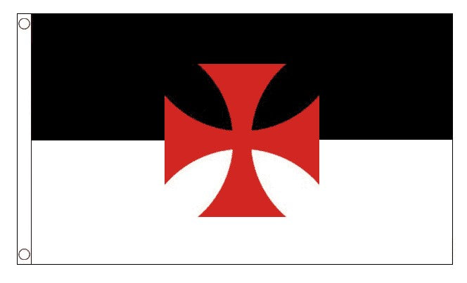 CRUSADES FLAG 3x2 feet polyester 90cm x 60cm flags Christian Knights Templar