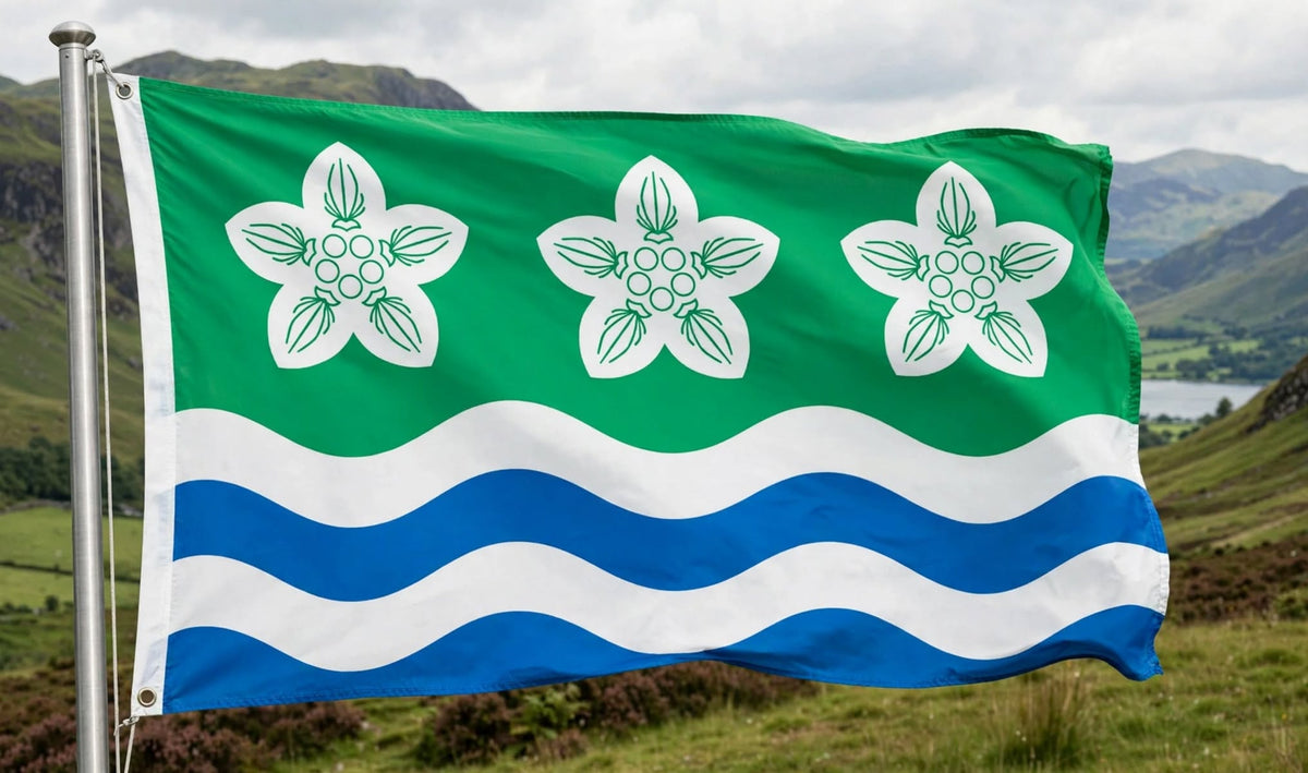 CUMBERLAND Cumbria 5x3 feet FLAG 150cm x 90cm flags