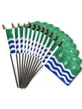 CUMBERLAND SMALL HAND FLAGS Pack of 12