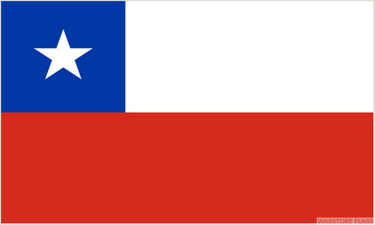 CHILE NATIONAL FLAG South America Santiago Chilean Puente Alto flags 8x5 GIANT