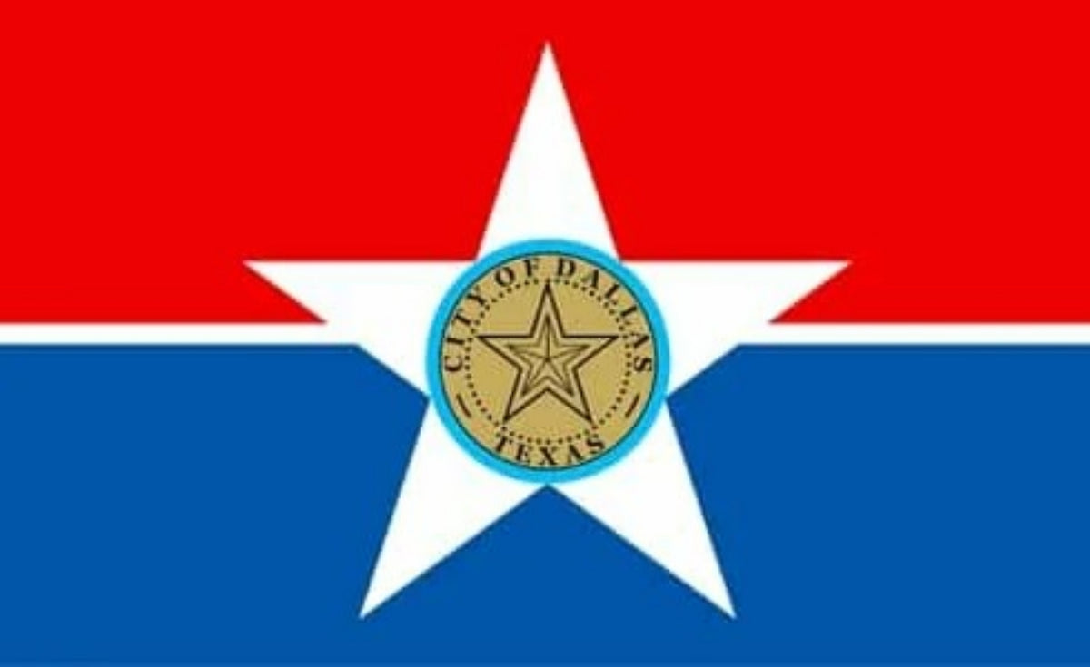 DALLAS Texas USA STATE 5x3 feet FLAG 150cm x 90cm
