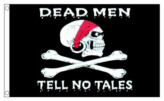 DEAD MEN TELL NO TALES PIRATE FLAG 150cm x 90cm (5x3 feet)