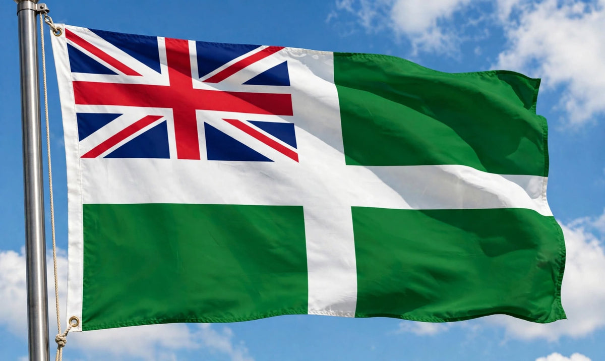 DEVON ENSIGN FLAG 150cm x 90cm (5x3 feet)
