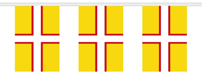 DORSET 3 METRE BUNTING 10 FLAGS flag 3M WEYMOUTH BOURNEMOUTH POOLE