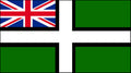 DEVON ENSIGN FLAG 3x2 feet polyester 90cm x 60cm flags