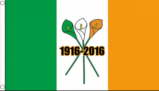 EASTER RISING LILIES 5x3 feet FLAG 150cm x 90cm IRELAND IRISH