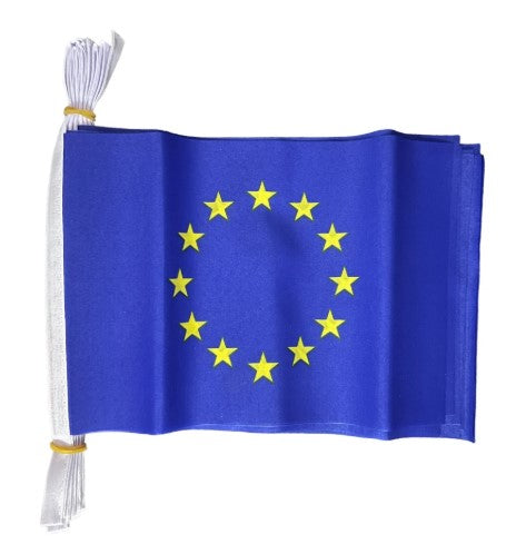 EUROPEAN UNION EU BUNTING 9 metres 30 flags Polyester flag EURO BREXIT