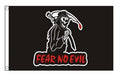 FEAR NO EVIL PIRATE FLAG 5 X 3 FEET FLAG polyester fabric GRIM REAPER PIRATES