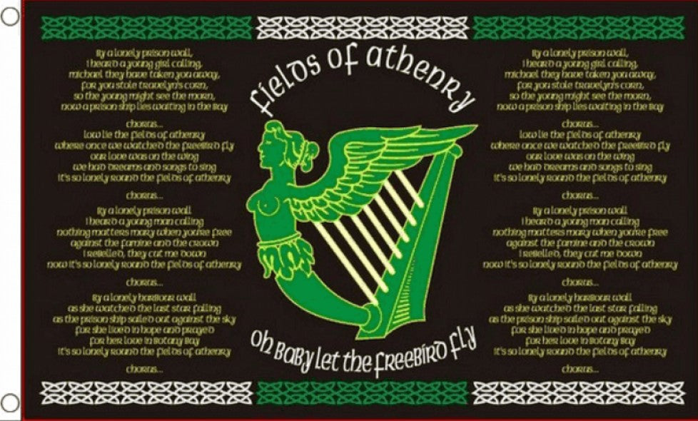 FIELDS OF ATHENRY Ireland Eire Irish 5x3 feet FLAG 150cm x 90cm