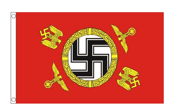 GERMAN WWII FUEHRER STANDARD FLAG 5x3 FEET (150cm x 90cm)