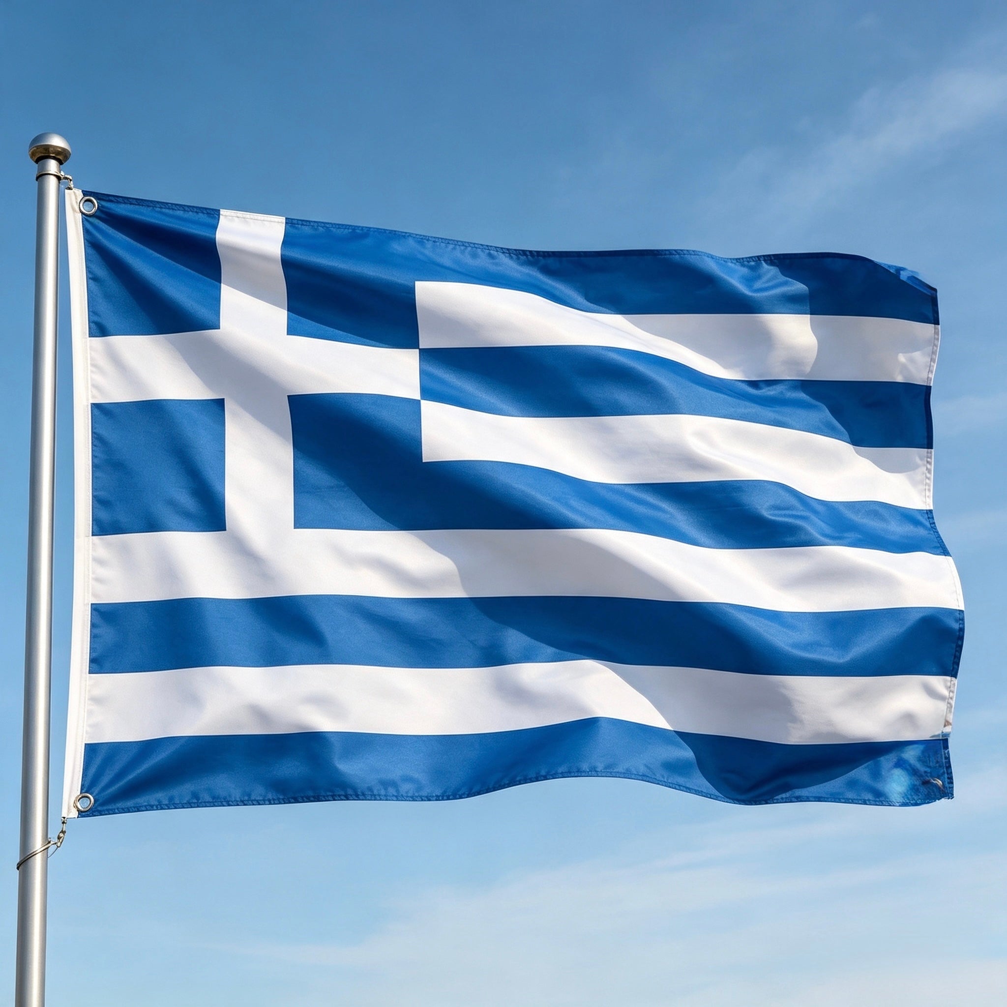 GREECE national flag GREEK ATHENS 5 X 3 RHODES KOS