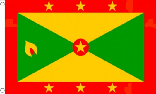 GRENADA FLAG 5X3 Caribbean