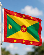 GRENADA FLAG 5X3 Caribbean