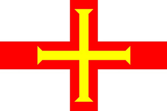 GUERNSEY Channel Islands FLAG 3x2 feet polyester 90cm x 60cm flags