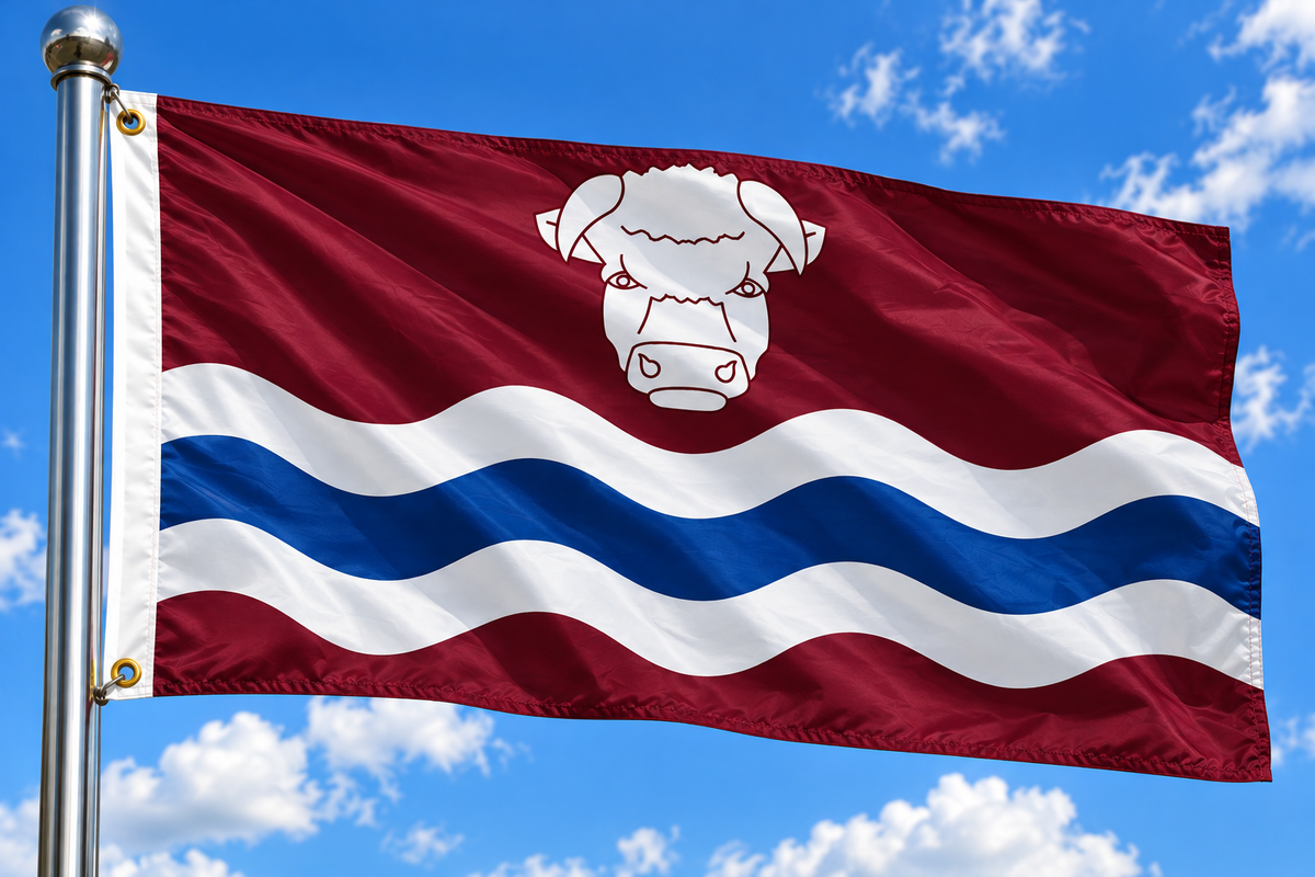 HEREFORDSHIRE NEW 5x3 feet FLAG 150cm x 90cm UK ENGLAND