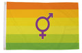 HERMAPHRODITE FLAG 150cm x90cm (5x3 feet)