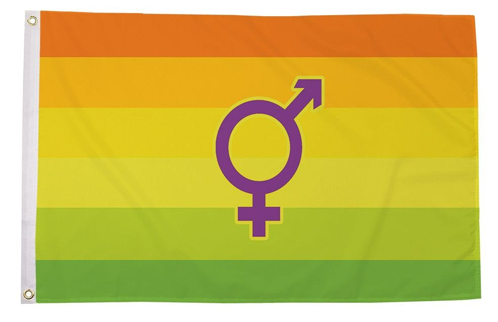 HERMAPHRODITE FLAG 150cm x90cm (5x3 feet)