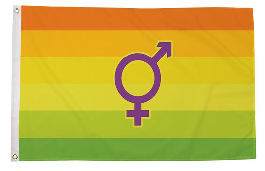 HERMAPHRODITE FLAG 150cm x90cm (5x3 feet)