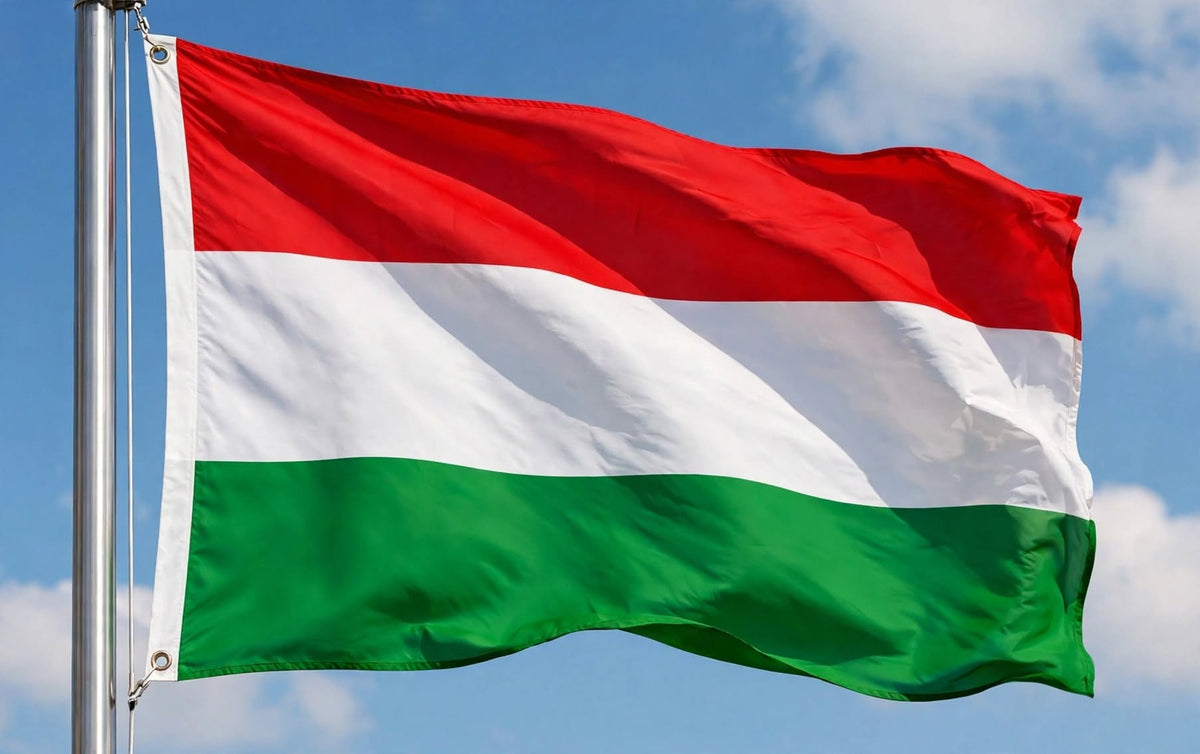 HUNGARY FLAG 150cm x 90cm (5x3 feet)