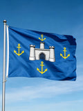ISLE OF WIGHT (OLD STYLE) COUNTY FLAG 5 X 3 ENGLAND