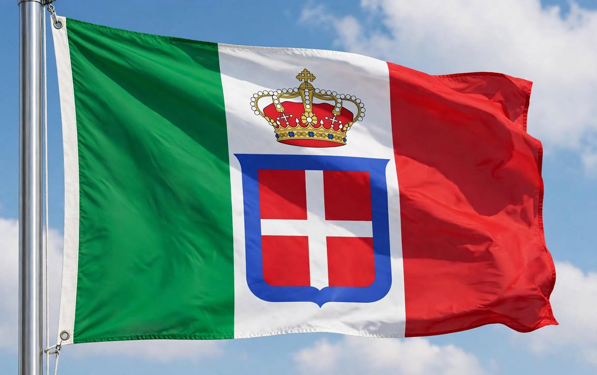 ITALY STATE FLAG 1861-1946 150cm x 90cm (5x3 feet)