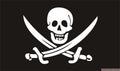 CALICO JACK RACKHAM PIRATE 8x5 feet FLAG 150cm x 240cm PIRATES COFFIN DRAPE
