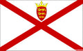JERSEY WITH CREST FLAG 3X2 feet 90cm x 60cm FLAGS CHANNEL ISLANDS