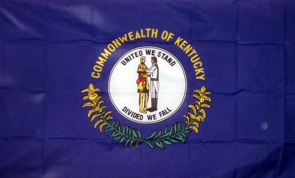 KENTUCKY 5x3 feet FLAG 150cm x 90cm flags USA STATE UNITED STATES OF AMERICA