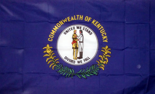 KENTUCKY 5x3 feet FLAG 150cm x 90cm flags USA STATE UNITED STATES OF AMERICA