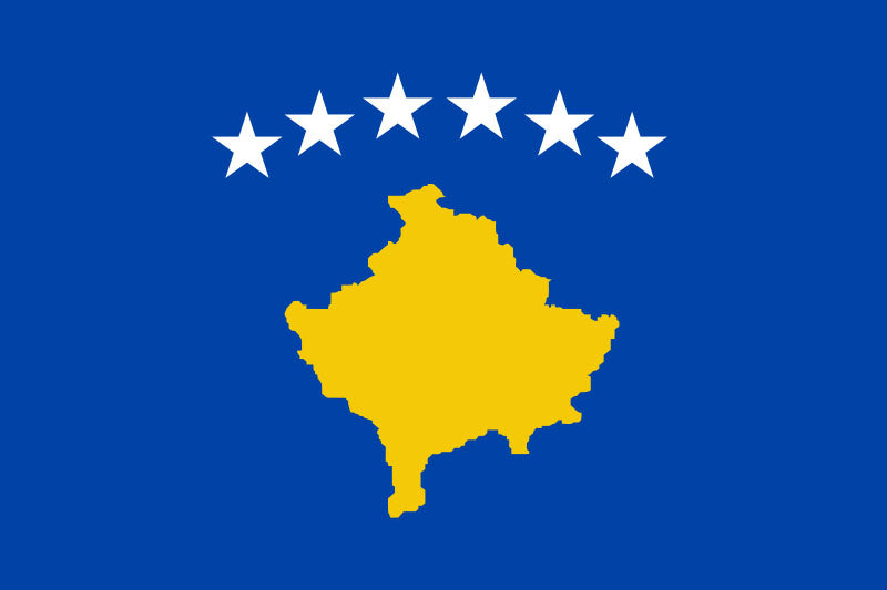 KOSOVA FLAG 3X2 feet 90cm x 60cm FLAGS KOSOVO