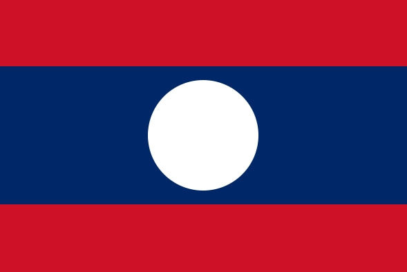 LAOS FLAG 3X2 feet 90cm x 60cm FLAGS