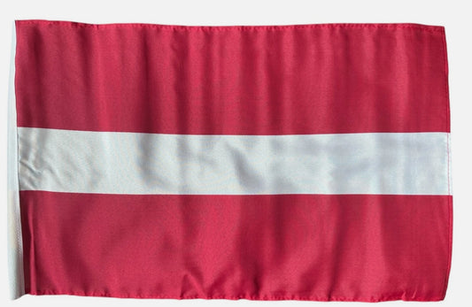 PACK OF 4 LATVIA 18" X 12" FLAG boats treehouses caravans clubs Baltic Latvian