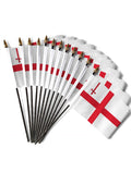 CITY OF LONDON SMALL HAND FLAGS Pack of 12
