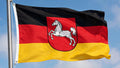 LOWER SAXONY FLAG 150cm x 90cm (5x3 feet)