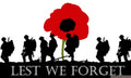 LEST WE FORGET 5x3 feet FLAG 150cm x 90cm BRITISH MILITARY ARMY REMEMBRANCE