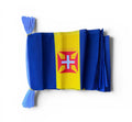 MADEIRA 3 METRE BUNTING 10 FLAGS flag 3M Portuguese